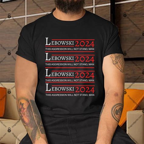 Lebowski 2024 T-Shirt: A Symbol of American Spirit and Future Hope