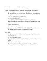 Leccion 5 Las Vacaciones Answers Epub