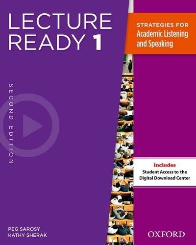 Lecture Ready 1 Student Book [Pack] Reader