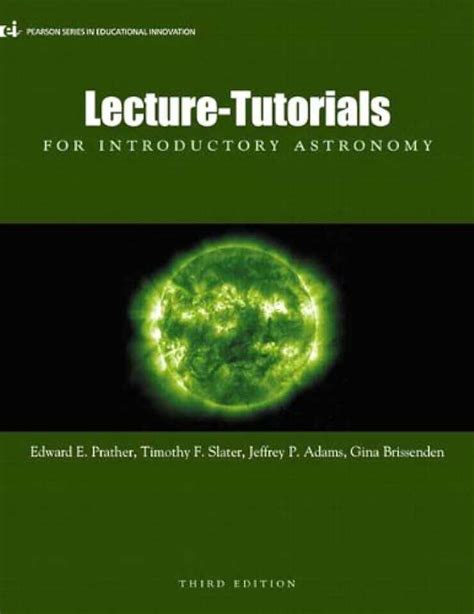 Lecture Tutorials For Astronomy Answer Key PDF