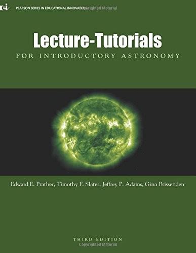 Lecture Tutorials For Astronomy Answer Key Third Edition Ebook Epub