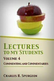 Lectures To My Students Volume 4 Epub