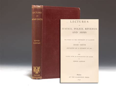 Lectures on Justice Police Revenue and Arms Delivered in the University of Glasgow Classic Reprint Doc