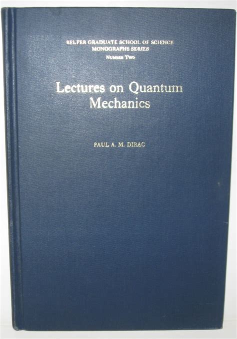 Lectures on Quantum Mechanics Reader