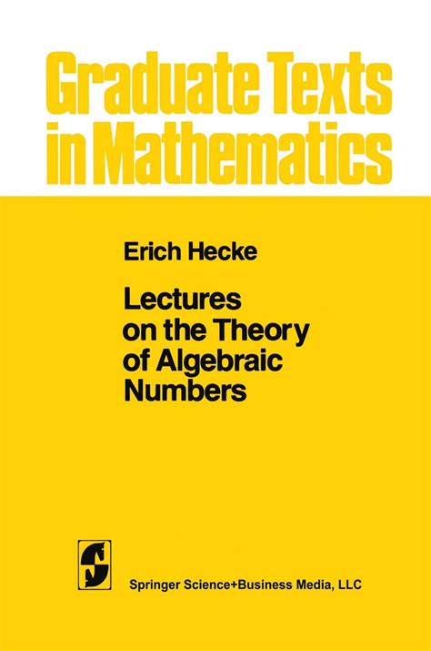 Lectures on the Theory of Algebraic Numbers 1st Edition Doc