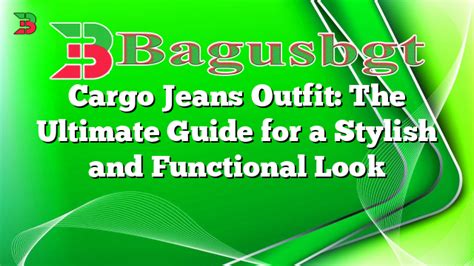 Lee Cargo Jeans: The Ultimate Guide to Functionality and Style