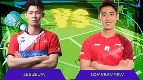 Lee Zii Jia vs Loh Kean Yew: The Clash of Titans in 2025