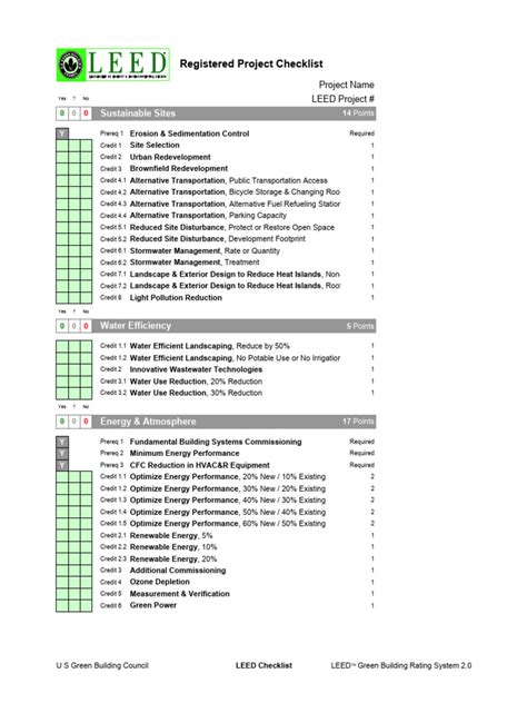 Leed Nc V2 2 35 Answers Greenstep Doc