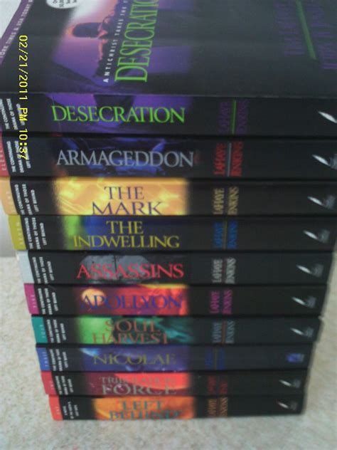 Left Behind Series 1-1110 Books Left Behind Tribulation Force Nicolae Soul Harvest Apollyon AssassinsThe IndwellingThe Mark Desercration The RemnantArmageddon Paperbacks Reader