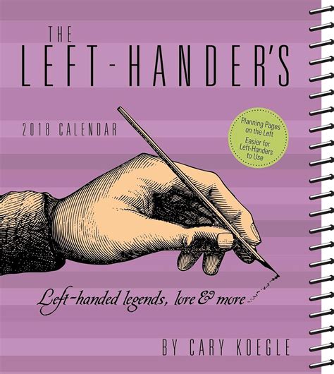 Left Handers 2017 Weekly Planner Calendar Reader