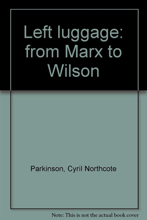 Left luggage from Marx to Wilson PDF