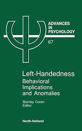 Left-Handednes Behavioral Implications and Anomalies Epub