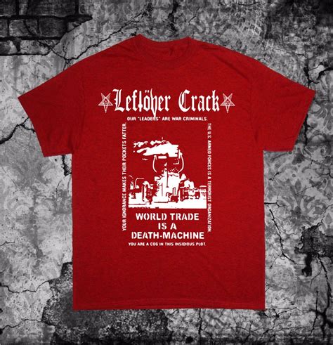 Leftover Crack Shirt: A Symbol of Rebellion and Subculture