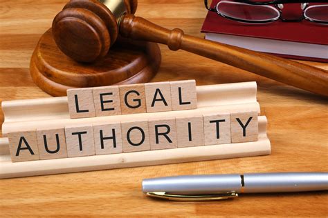 Legal Authority