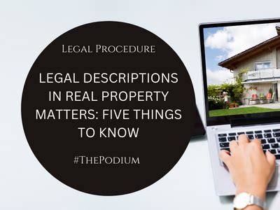 Legal Description of Property: The Ultimate Guide for 2023