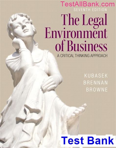 Legal Environment Business 7th Reader