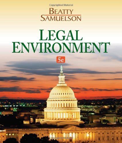 Legal Environment Jeffrey F Beatty PDF