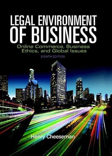 Legal Environment of Business The Student Value Edition 7th Edition Doc