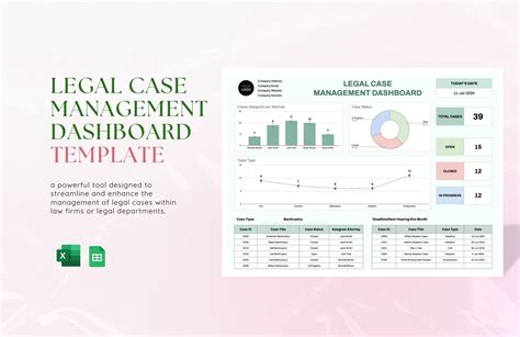Legal Matter Management Template