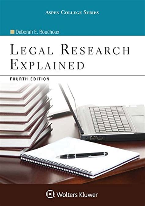 Legal Research Explained Aspen College Kindle Editon