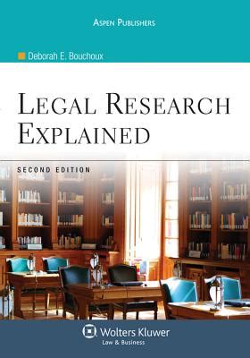 Legal Research Explained Second Edition Reader