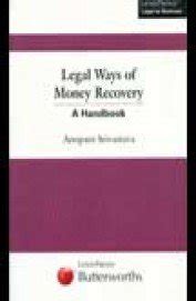 Legal Ways of Money Recovery A Handbook Epub