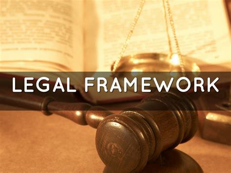 Legal frameworks: