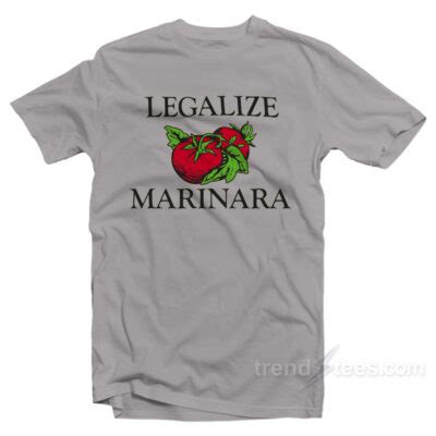 Legalize Marinara T-Shirt: A Call for Culinary Liberation