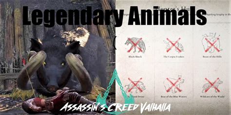 Legendary Animals of Assassin's Creed Valhalla: A Comprehensive Guide