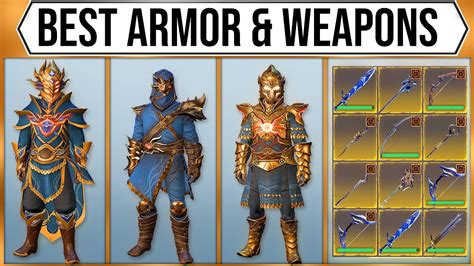 Legendary Armor and Weapons: