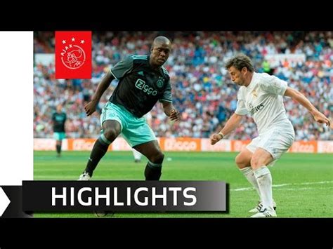 Legendary Encounters: Ajax Legends Make a Mark on Real Madrid's History