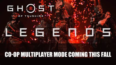 Legends Mode: A Co-op Adventure in Ghost of Tsushima