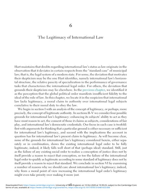 Legitimacy in International Law 1st Edition Epub