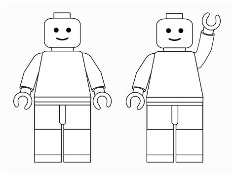 Lego People Template