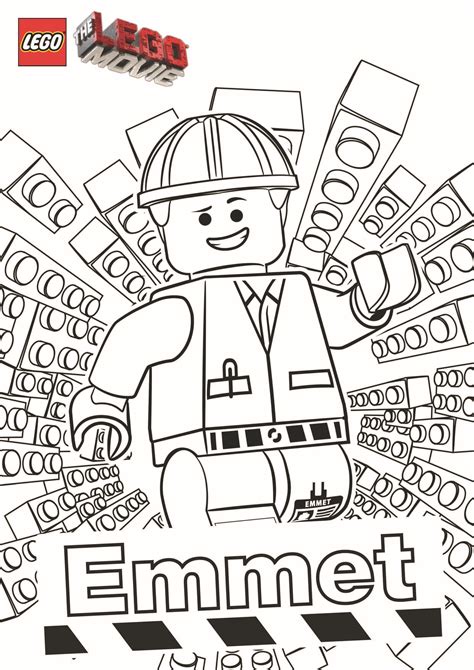 Lego Printables Coloring Sheets