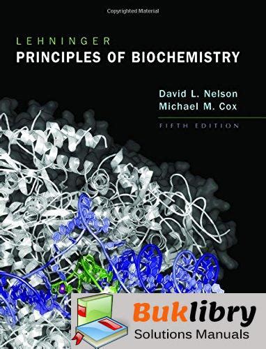 Lehninger Biochemistry Solution Manual PDF