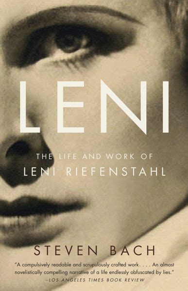 Leni The Life and Work of Leni Riefenstahl Reader