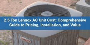 Lennox AC Unit Cost: A Breakdown of Prices, Efficiency, and Value