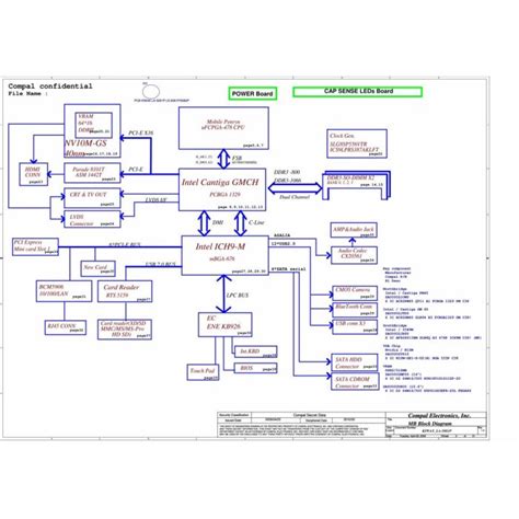 Lenovo 3000 G450 Notebook/laptop schematic full pdf PDF