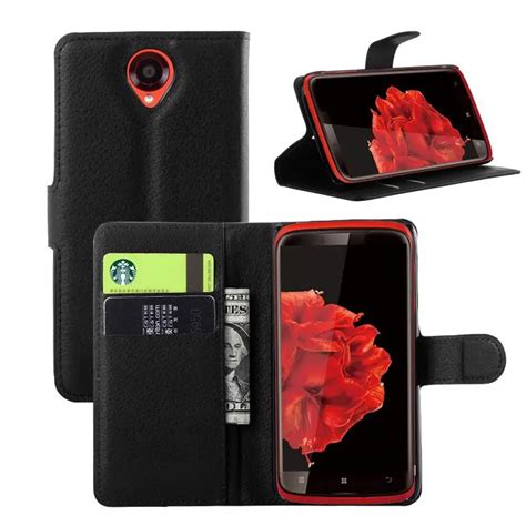 Lenovo S820 Case Leather Wallet Doc