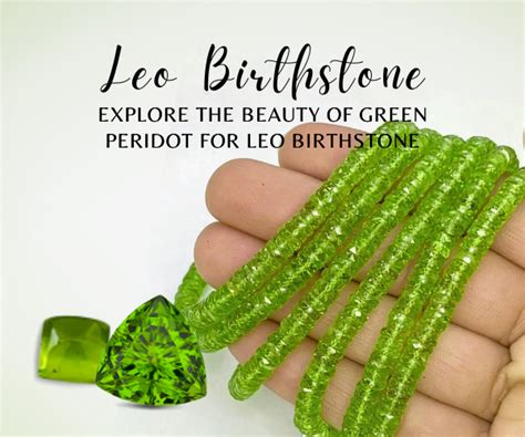 Leo Birth Stone: Uncover the Mystical Power of Peridot