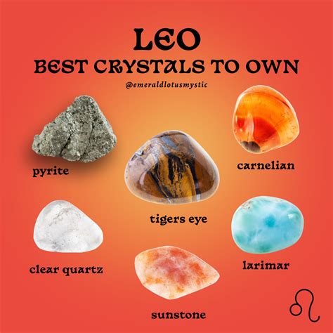 Leo Crystals: A Guide to the Best Stones for Your Fiery Spirit