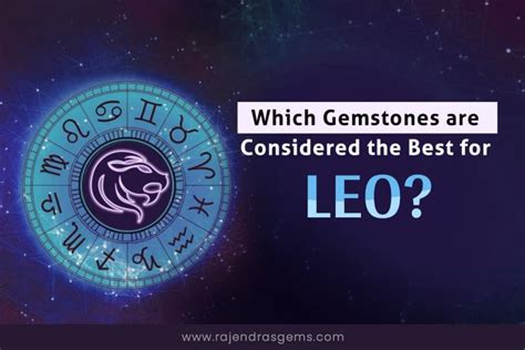 Leo Gemstones: Radiate Empowerment and Confidence