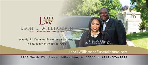 Leon Williamson Funeral Home: A Trusted Milwaukee Institution for Over 100 Years