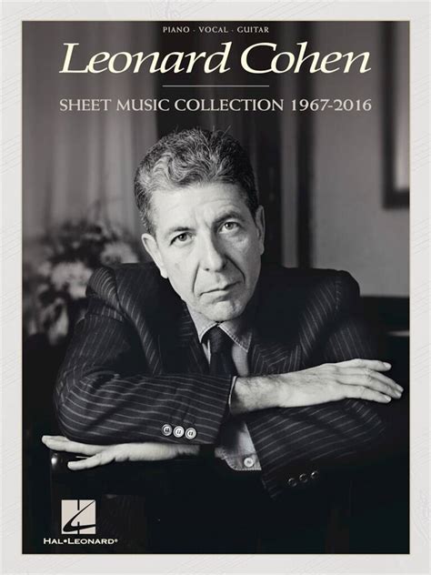 Leonard Cohen Sheet Music Collection 1967-2016 Kindle Editon