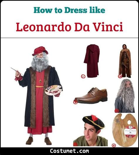 Leonardo da Vinci Costume: Step into the Renaissance Masterpiece