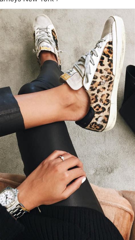 Leopard Golden Goose Sneakers: Adding Wild Style to Your Wardrobe