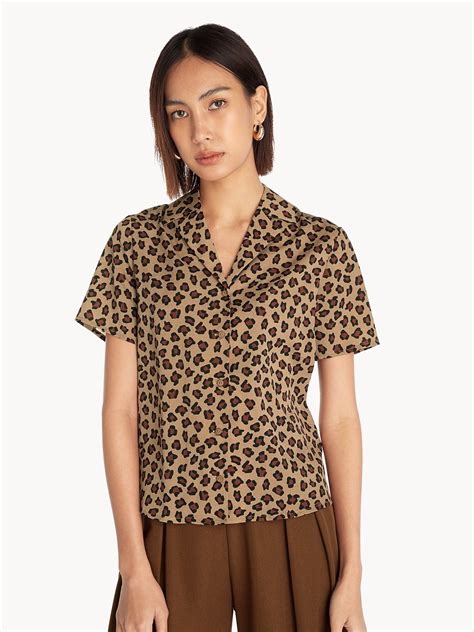 Leopard Print Button-Up Shirt: A Timeless Fashion Statement