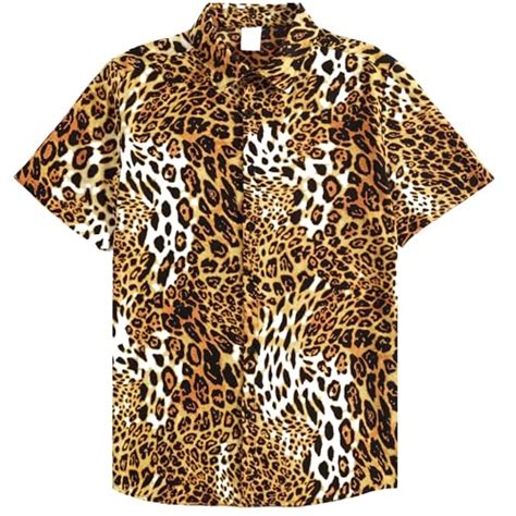 Leopard Print Shirts for Men: A Timeless and Versatile Style Statement