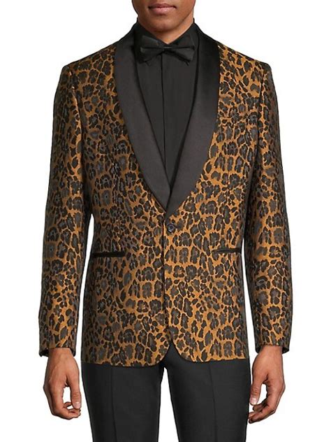 Leopard Print Tuxedo